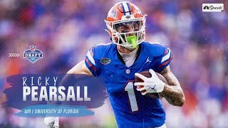 Ricky Pearsall highlights Watch 49ers’ No 31 pick in 2024 NFL Draft  NBC Sports Bay Area [upl. by Eynahpets]