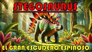 STEGOSAURUS  EL GRAN ESCUDO🛡️ DE ESPINAS🦖 [upl. by Eatnoled]