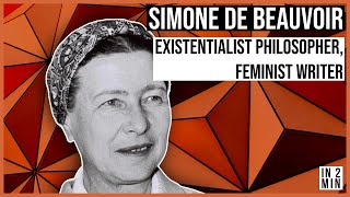 Simone de Beauvoir Existentialist philosopher feminist writer [upl. by Gerfen]