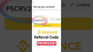 Binance Referral Code How to use Binance Referral ID [upl. by Nosaes]