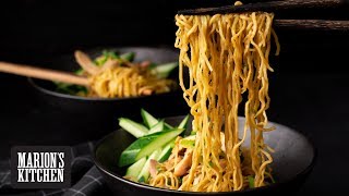 Sichuan Sesame Chicken Noodles  Marions Kitchen [upl. by Herrod836]