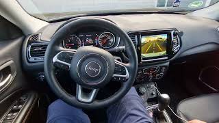 4K  Jeep Compass 4x4 Diesel limited ParkSense  Actice Park Assist How ist work [upl. by Ylirama]