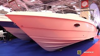 2016 Eolo 750 Day Motor Boat  Walkaround  2015 Salon Nautique de Paris [upl. by Varini234]