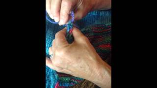 Stitching your knitted pieces together [upl. by Birkner]