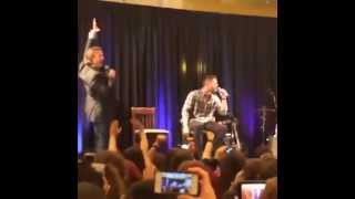 Jensen Ackles singing Eye of the Tiger NJCon [upl. by Parik]