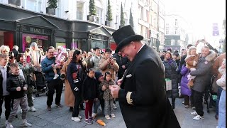 Amazing Scenes On Grafton Street As Department Store Doorman Sean Steps Out To Perform [upl. by Haret]