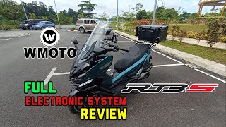 REVIEW WMOTO RT3S N1 2023 FULL ELECTRONIC SYSTEM [upl. by Aleck]