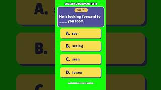 English Grammar Test  Drop your answer in the comment englishgrammar quiz toefl ielts [upl. by Ettenay660]