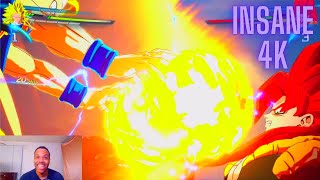 I AM SCREAMING THIS IS COOL THIS MOVE IS SO GOOD TO LOOK AT Goku Super Saiyan 3 PART 1 [upl. by Nnywg]