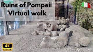 Pompeii Walking Tour in 4K  July 2023 [upl. by Jarred515]