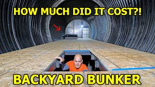 BACKYARD BUNKER PART 7  WHAT DID IT COST [upl. by Eitak]