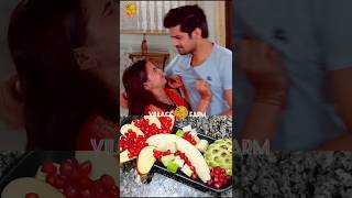 Radha Ne Ki🍑Batamizi Jigar🤵Ne🍇Fruits🍓Khayemukbangyoutubeshortsviralvideoshortsashortadayfood [upl. by Nitsreik]