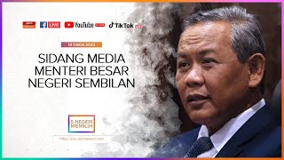 LANGSUNG Sidang Media Menteri Besar Negeri Sembilan  13 Ogos 2023 [upl. by Clay]