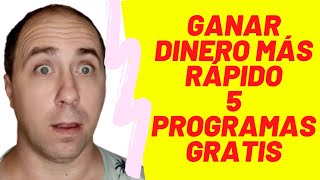 COMO GANAR DINERO MÁS RÁPIDO con transcripción 💥 5 programas GRATIS para transcribir [upl. by Arerrac]