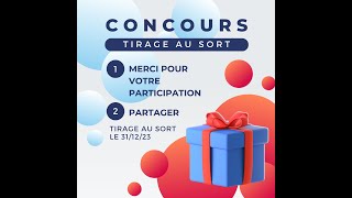 Tirage au sort concours Noel [upl. by Aihselat184]