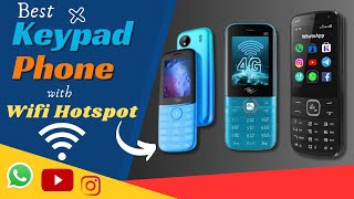 Best 4G Keypad Phone with Hotspot 2024  Feature Phone with Hotspot [upl. by Ottinger866]