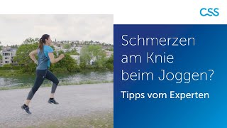 Joggen ohne Knieschmerzen Tipps vom Experten [upl. by Nrehtac488]