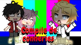 Compile de conneries  gacha lifeen français  Eau de Line Gacha [upl. by Ahael]