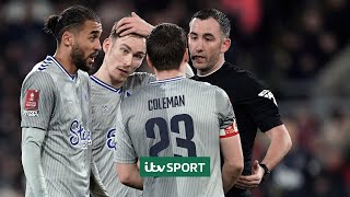 Dominic CalvertLewin Red Card Controversy  Does VAR Need Changes  Crystal Palace v Everton [upl. by Machutte]