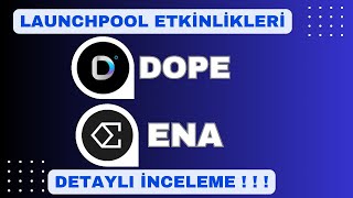 Bitget Borsası Dopamine ve Bybit Borsası Ethena Launchpoolmadencilik etkinlikleri [upl. by Mcclish]