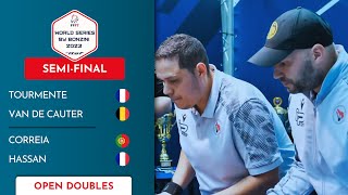 2023 World Series Bonzini  Open Doubles SemiFinal  TOURMENTE  VAN DE CAUTER vs CORREIA  HASSAN [upl. by Frants]