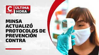 Coronavirus en Perú MINSA actualizó protocolos de prevención contra la COVID19 [upl. by Eenehs]