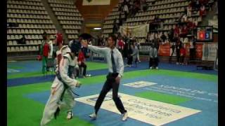 European Under21 Taekwondo Championship Daedo TKStrike [upl. by Adnirolc398]