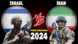 Israel vs Iran Military Power Comparison 2024 militarypower [upl. by Assirol]