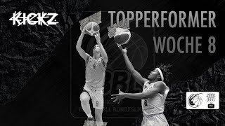 KICKZ JBBL Top Performer 2023  Woche 8 Maxim Bader amp Lionel Nzinga [upl. by Niwled]