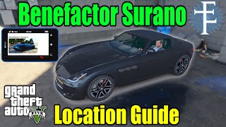 Epsilon Benefactor Surano Location  GTA 5 Story Mode [upl. by Ham]