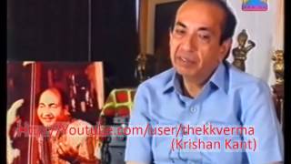 Mahendra Kapoor Talks About Mohammed Rafi sahab [upl. by Massarelli]