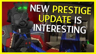 Upgrading New PRESTIGE Tiers  Experiencing First NUKE In Update SCP Roleplay [upl. by Analah]