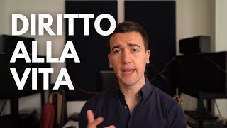 DIRITTO ALLA VITA  DIRITTO PRIVATO IN 3 MINUTI diritto privato lezioni [upl. by Krasner]