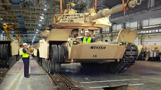 Inside Gigantic US Factory Rebuilding Army’s Most Feared Tanks [upl. by Jessica204]