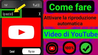 Come attivare la riproduzione automatica dei video di YouTube  Soluzioni facili [upl. by Akemat993]