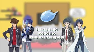 Harem main character react to Rimuru Gacha reaction ship Rimuru x Harem [upl. by Grimonia788]