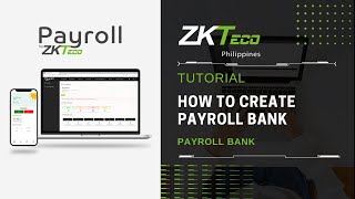 ZKPayroll  Payroll Bank  How to Create [upl. by Yxor875]