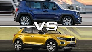 2019 Jeep Renegade vs 2018 Volkswagen TRoc Technical Specifications [upl. by Aryt333]