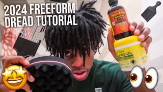 2024 FREEFORM DREAD TUTORIAL🏝️😱‼️ [upl. by Forlini]