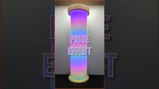 Pride Effect DIY RGB LED Tube Lamp led lamp diy pride shorts [upl. by Namia]