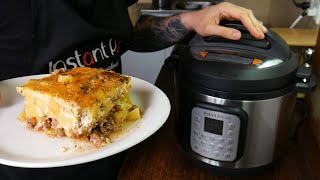 МУСАКА ПРИГОТВЕНА В INSTANT POT DUO CRISP [upl. by Eisak482]