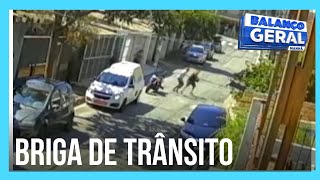 Suspeito de matar motorista após briga de trânsito é preso na Grande SP [upl. by Anawqahs959]