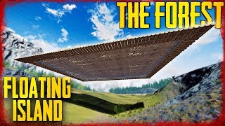 How To Make A Floating Island  The Forest v109 [upl. by Maryl999]