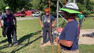 Tower Rescue Training [upl. by Braynard]