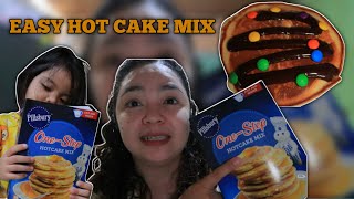 EASY HOTCAKE MIX  PILLSBURY ONE STEP HOTCAKE MarianTolentino [upl. by Ashien]