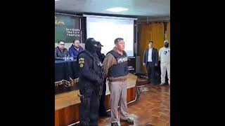 General Juan José Zúñiga y Comandante Juan Arnez Salvador arrestados en Bolivia por golpe de Estado [upl. by Nnaeirrac]