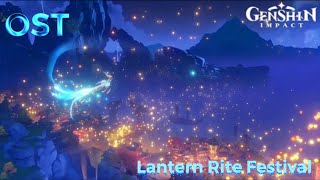 Genshin Impact OST  Lantern Rite Festival [upl. by Eittah]