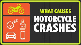 What Causes Motorcycle Crashes  HighsideLowside [upl. by Twitt957]