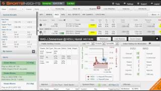 Sportsbook Insider Betting Software Live Odds Intro  Sports Insights Video [upl. by Tseng552]