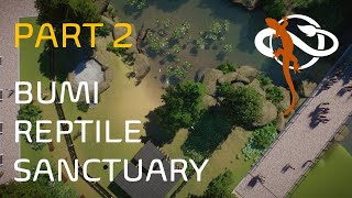 Flamingos and Plazas  Bumi Reptile Sanctuary 2  Planet Zoo Sandbox [upl. by Stefanie]